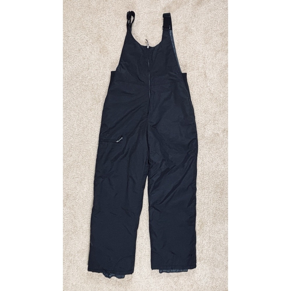 White Sierra Mens XL Black Insulated Bib Snow Pants Ski Snowboard Winter Sport